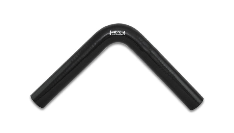 Vibrant 4 Ply 90 Degree Elbow, 1.25" I.D. x 8" Leg Length - Black 2919 Photo - Primary