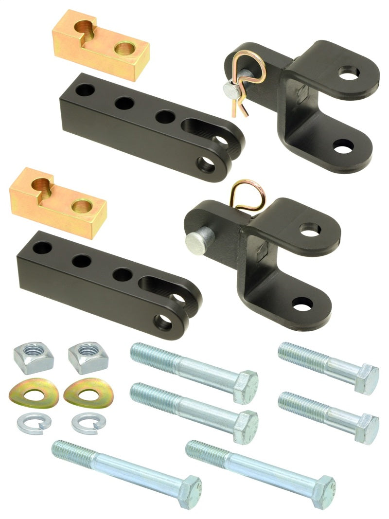 RockJock TL/LJ Tow Bar Mounting Kit Front Bolt-On w/ Mounting Hardware Fits OEM & Most Bumpers CE-9033TJ CE-9033TJ Photo - Primary