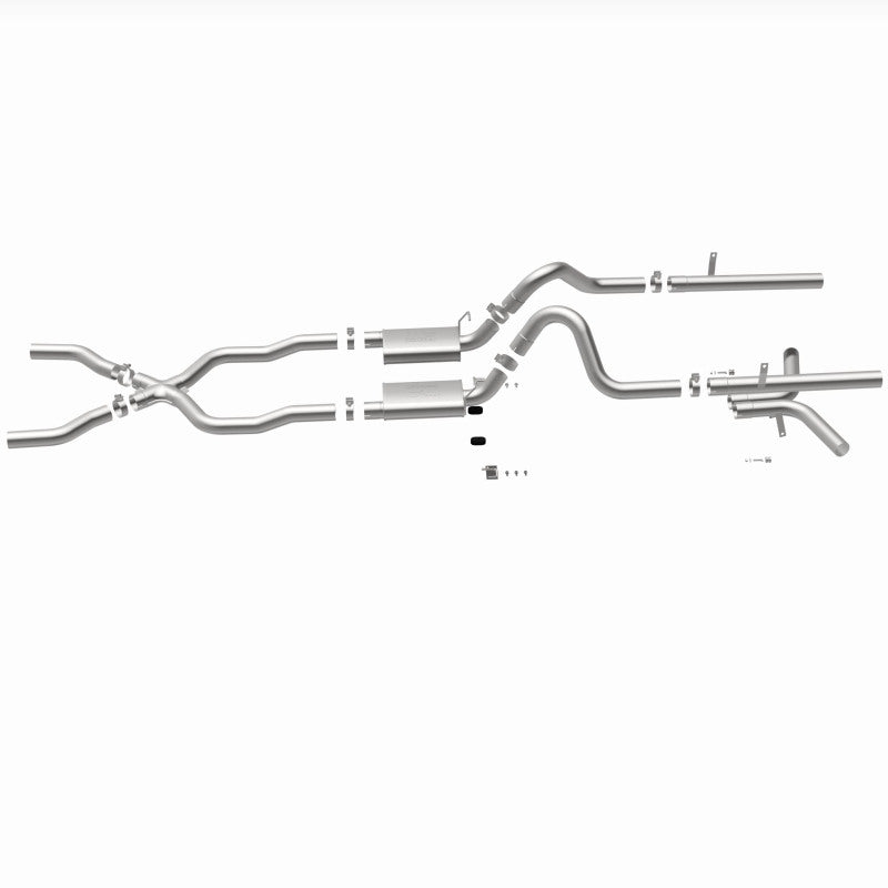 MagnaFlow Chevrolet Bel Air Street Series Crossmember-Back Performance Exhaust System 16596 360 Degree Image Set