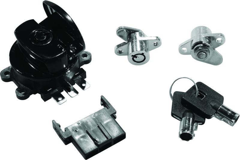 Bikers Choice Ign Switch Sddlbag Lock Kt Blk 483293 483293 Photo - Primary