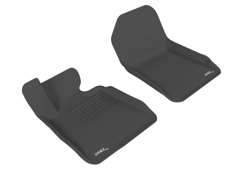 3D MAXpider 2007-2013 BMW 3 Series E93 Kagu 1st Row Floormat - Black L1BM02411509 L1BM02411509 Photo - Primary