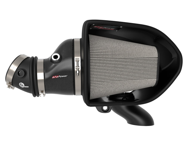 aFe Magnum Force Stage-2 Track Series Carbon Fiber AIS w/Pro Dry S Media-18 Dodge Challenger V8-6.2L 57-10001D 57-10001D Photo - Unmounted