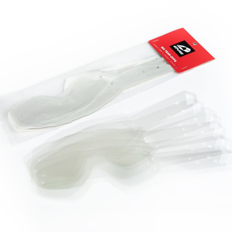 EVS Legacy Goggle Tear Offs Youth (Standard) 10PK - Clear GLYOTO-10PK