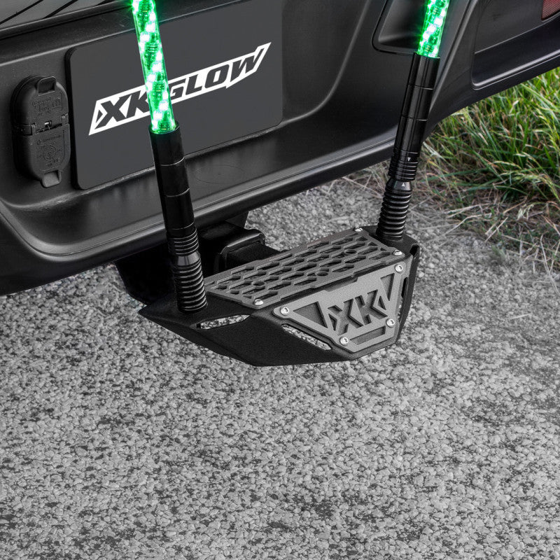 XKGLOW XK Glow Hitch Receiver Step And Whip Plate XK-HITCH XK-HITCH User 1