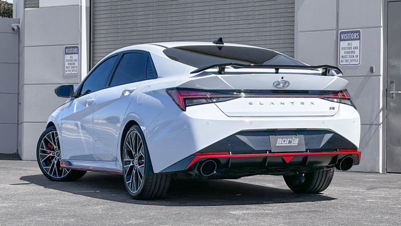 Borla 22-23 Hyundai Elantra N 2.0L 4 CYL. Turbo AT/MT ATAK Catback Exhaust Black Chrome 140925BC 140925BC User 1