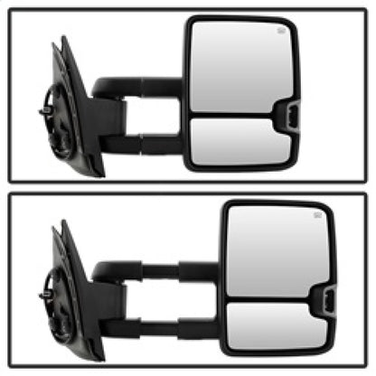 SPYDER xTune Chevy Silverado 07-13 Heated Amber LED Signal Mirrors Chrome MIR-CSIL07S-G3C-PWH-AM-SET 9936760 9936760 Photo - Unmounted