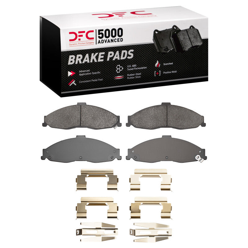 DFC DFC 5000 Advanced Semi Met Brake Pads Brakes, Rotors & Pads Brake Pads - OE main image