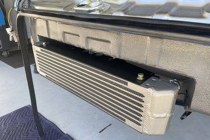 CSF Universal Dual-Pass Oil Cooler - M22 x 1.5 Connections 22x4.75x2.16 8201 8201 Photo - Mounted
