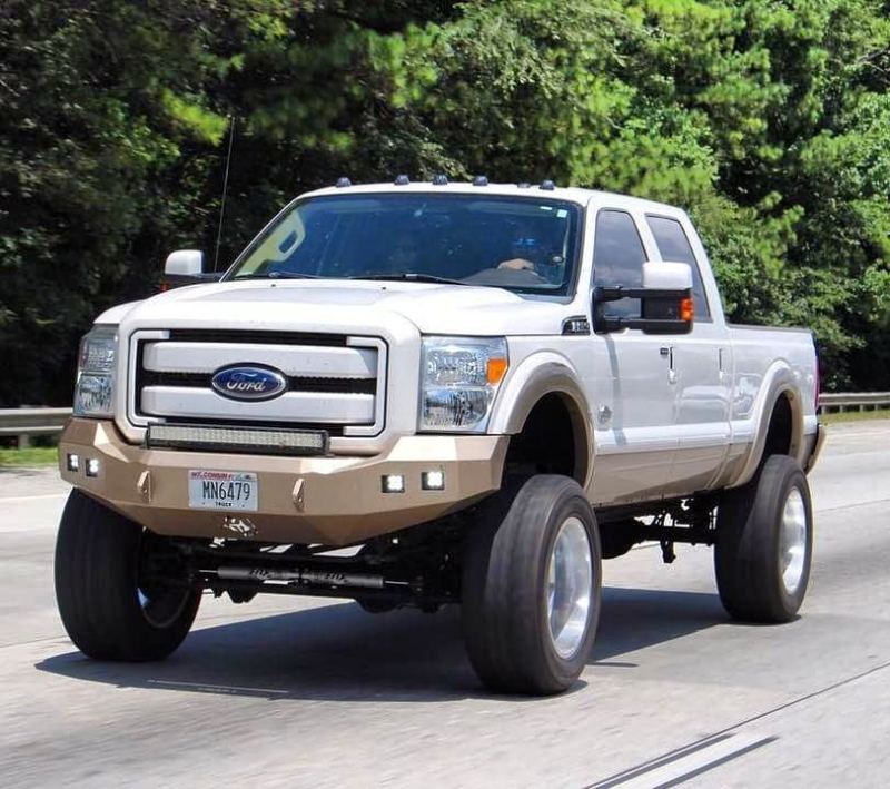 Road Armor 11-16 Ford F-250 Stealth Front Winch Bumper - Tex Blk 6114R0B 6114R0B Photo - Primary