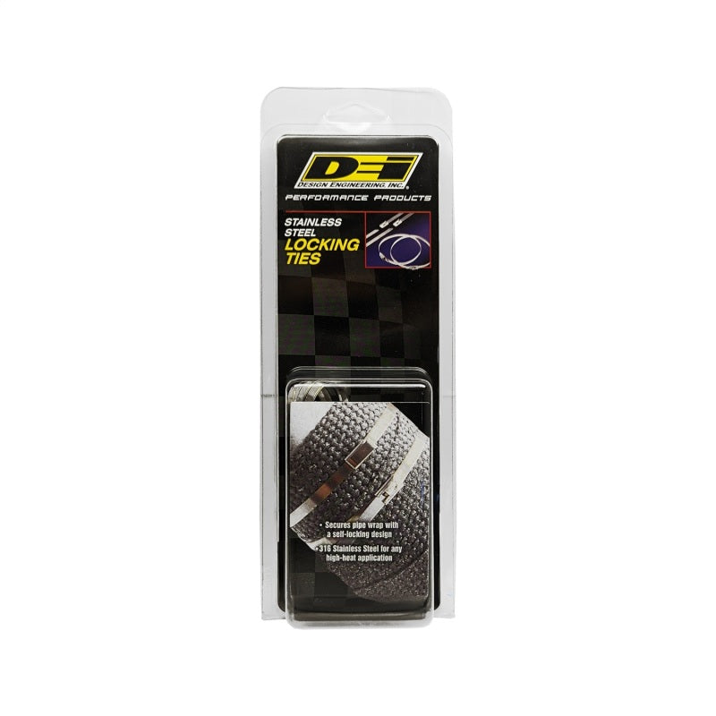 DEI Stainless Steel Locking Tie 8in - 8 per pack 10201 10201 Photo - Unmounted