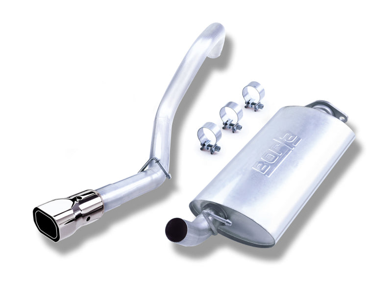 Borla 00-06 Jeep Wrangler Sport/SE/X/Rubicon Sahara 2.5L/4cyl 4.0L/6cyl SS Catback Exhaust 14924 14924 Photo - Primary