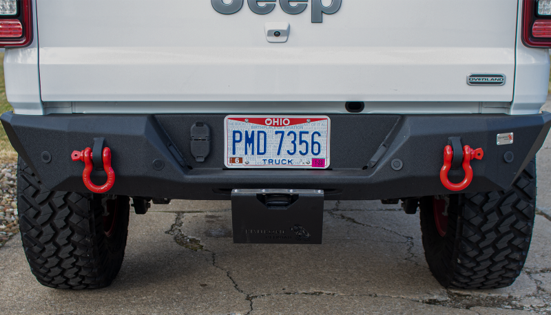 Fishbone Offroad 2In Receiver Hitch Mounted Step - Black Powdercoat Steel FB21238 FB21238 Photo - lifestyle view