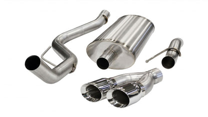 Corsa Performance 10 Ford F-150 Raptor 5.4L V8 Polished Sport Cat-Back Exhaust 14388 Photo - Primary
