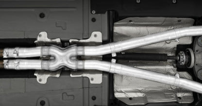 MBRP 15-Up Challenger 5.7 / 17-Up 6.2L/6.4L 3in Race Series Cat-Back w/ Quad Tips T304 Exhaust S71143CF S71143CF User 1