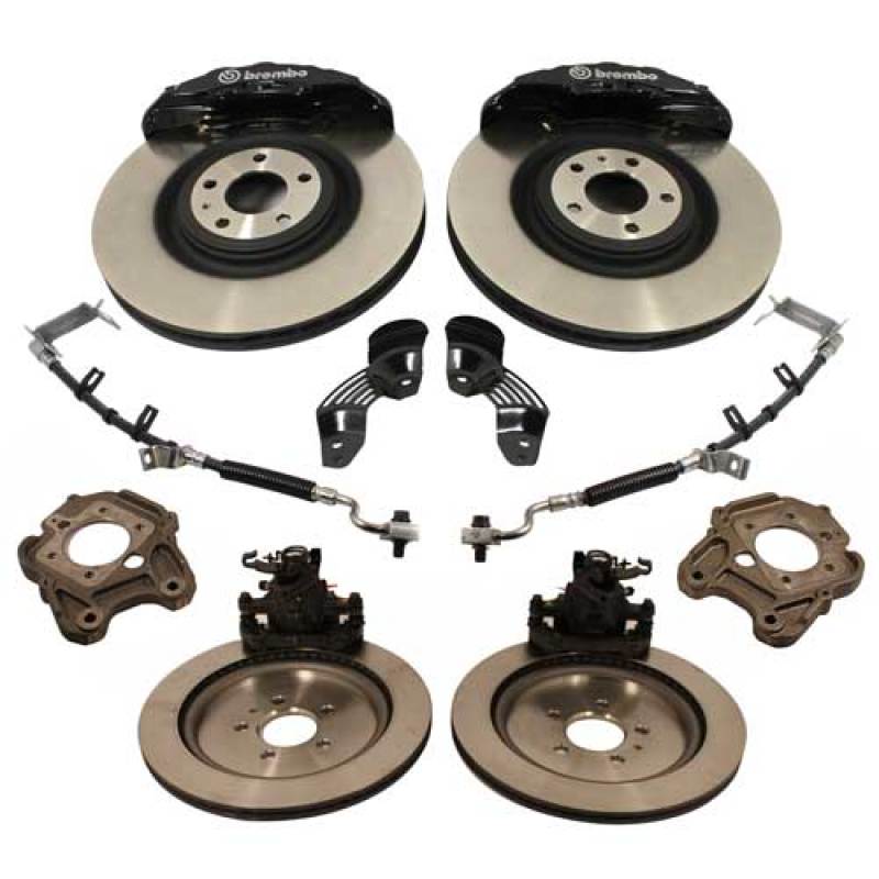 Ford Performance Parts Ford Racing 2005-2014 Mustang Six Piston 15-inch Brake Upgrade Kit M-2300-T User 1