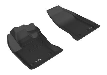 3D MAXpider 2015-2019 Fiat 500X Kagu 1st Row Floormat - Black L1FA00511509 L1FA00511509 Photo - Primary