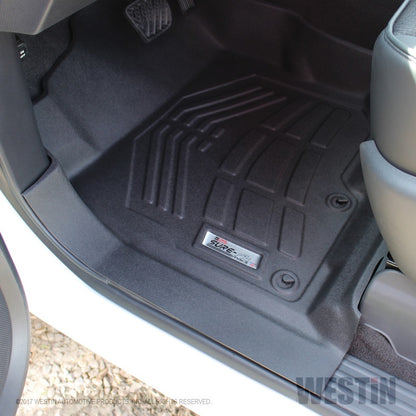 Westin 2016-2017 Nissan Titan / Titan XD Wade Sure-Fit Floor Liners Front - Black 72-110099 72-110099 Photo - Mounted