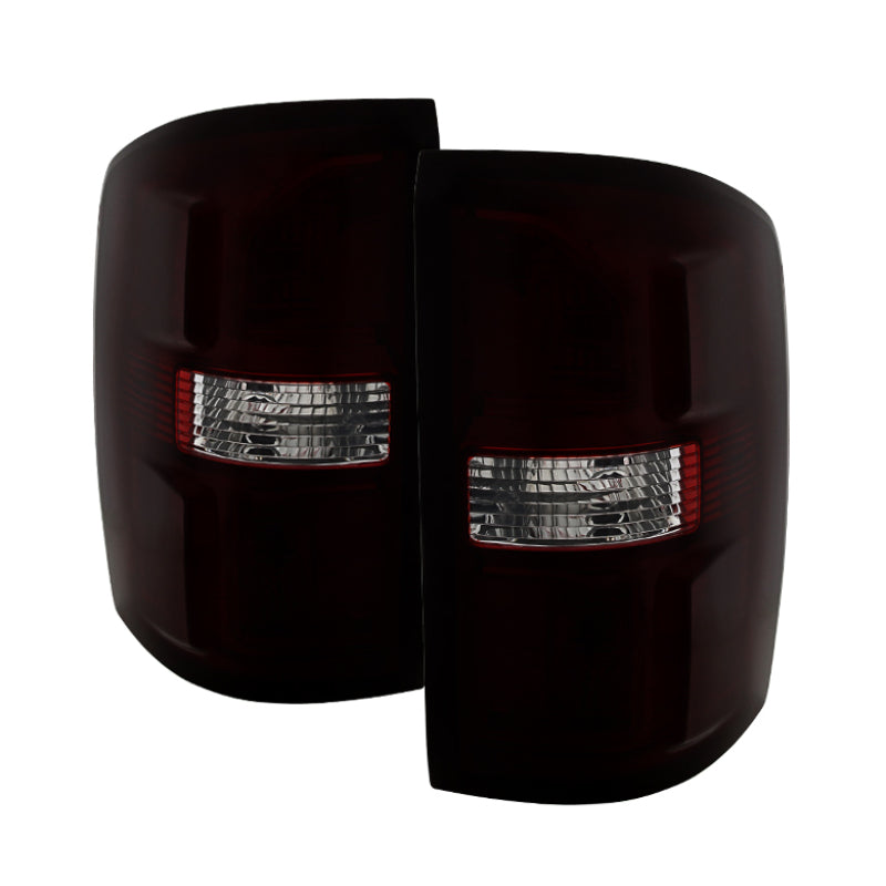 SPYDER Xtune GMC Sierra 1500 14-15 OEM Style Tail Light Red Smoked ALT-JH-GS14-OE-RSM 9034060 9034060 Photo - Primary