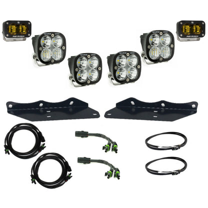 Baja Designs 17-20 Ford F-150 Raptor S2 SAE Sportsmen Fog Pocket Kit - Amber 448176 448176 User 1