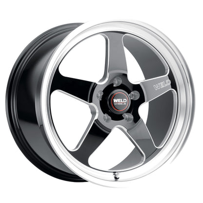 Weld S104 18X10.5 Ventura 5X120.65 ET54 BS7.9 Gloss Black MIL Dia 70.3 S10480562P54 S10480562P54 Photo - Primary