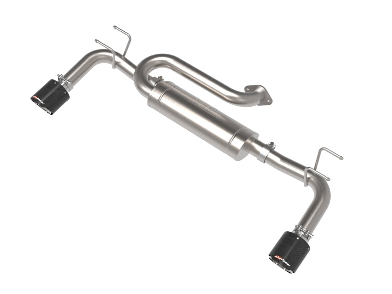 aFe 2023+ Mazda CX-50 Takeda 2.5in 304 SS Axle-Back Exhaust System w/ Carbon Fiber Tips 49-37036-C 49-37036-C Photo - Primary