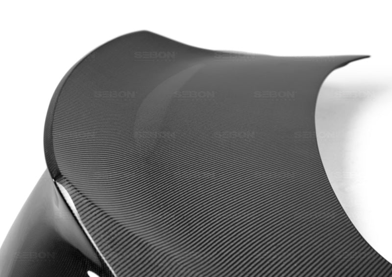 Seibon Carbon Fiber Trunk Lid for 2008-2013 Infiniti G37 2dr and 2014-2015 Q60 2dr TL0809INFG372D-C Photo - Primary