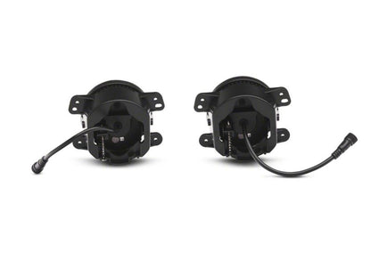 Raxiom 10-23 Jeep Wrangler JK & JL Axial Series LED DRL Fog Lights J119947-B J119947-B Photo - Close Up