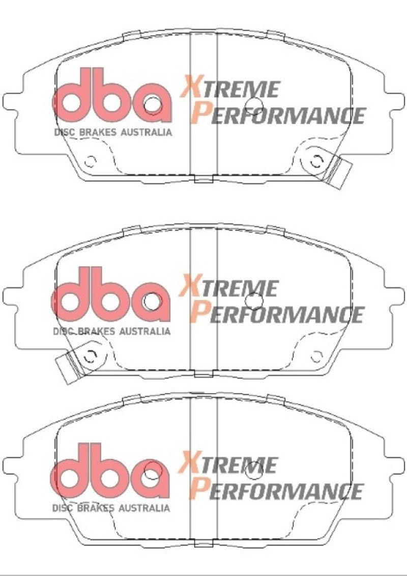 DBA 06-11 Honda Civic Si XP Performance Front Brake Pads DB1452XP DB1452XP Photo - out of package
