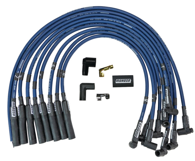 Moroso Wire Set, Ultra 40, BBC HEI, Blue 73668 User 1