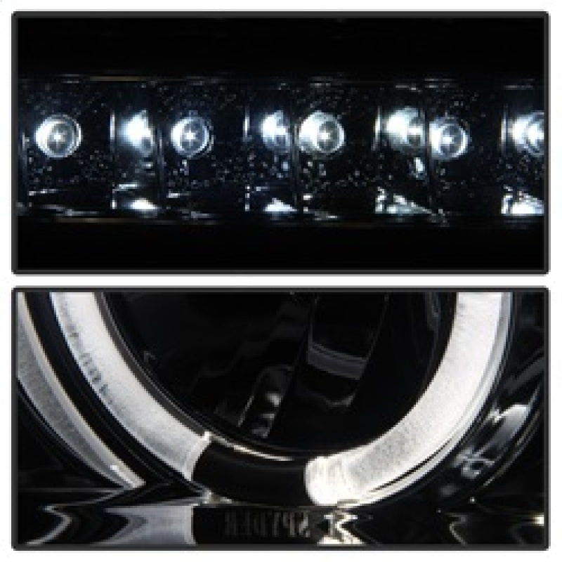 Spyder Toyota Tundra 07-13 Projector Headlights LED Halo LED Smke PRO-YD-TTU07-HL-SM 5012043 5012043 Photo - Unmounted