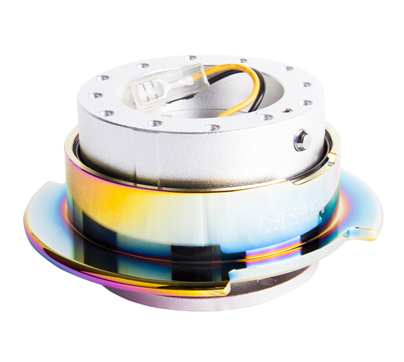 NRG Quick Release Gen 2.5 - Silver Body / Neochrome Ring SRK-250SL/MC SRK-250SL/MC Photo - Primary