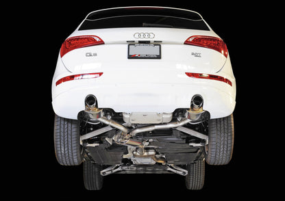 AWE Tuning Audi 8R Q5 2.0T Touring Edition Exhaust - Polished Silver Tips 3015-32026 3015-32026 Photo - Mounted