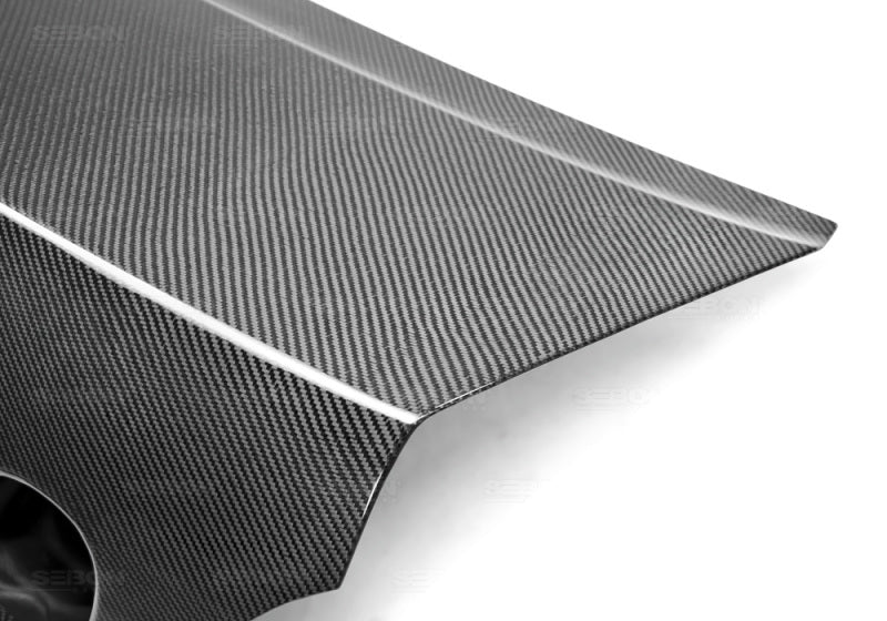 Seibon OEM-Style Carbon Fiber Trunk Lid for 1998-2005 Lexus GS300/400/430 TL9804LXGS-OE TL9804LXGS-OE Photo - Primary
