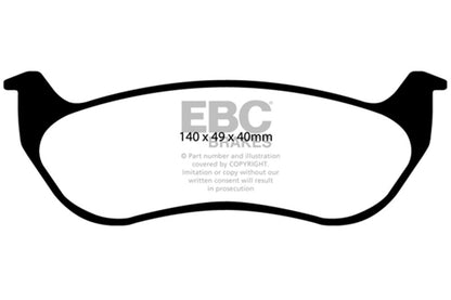 EBC Disc Brake Pad Set ED91673 Photo - Primary