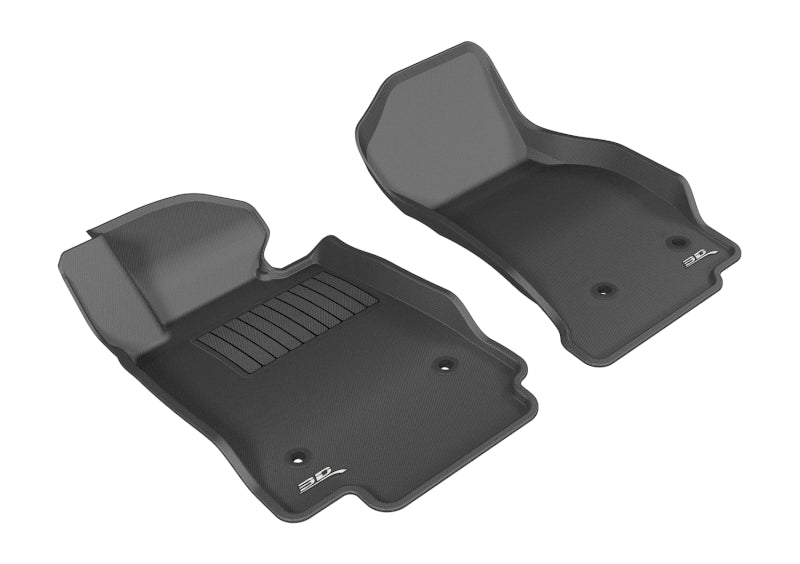 3D MAXpider 2014-2019 Cadillac CTS Kagu 1st Row Floormat - Black L1CD01011509 L1CD01011509 Photo - Primary
