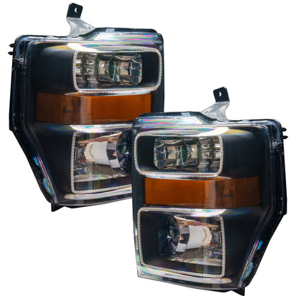 ORACLE Lighting Oracle 08-10 Ford F250/350 LED HL - Black - White 7190-001 7190-001 Photo - lifestyle view