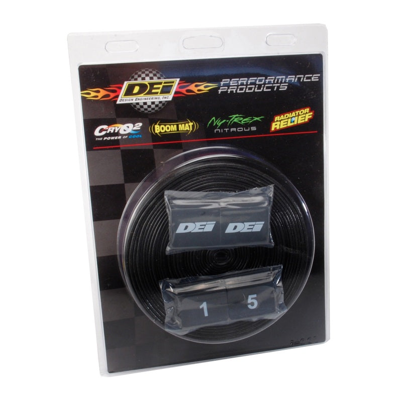 DEI Silicone Protect-A-Sleeve 3/8in - Silicone Fiberglass - 50ft - Black 93636 93636 Photo - Primary