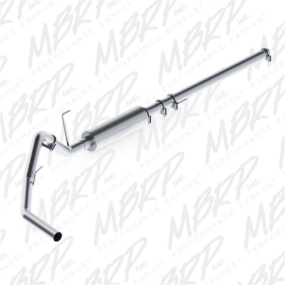 MBRP 2004-2008 Ford F150 EC/CC-SB 3in Cat Back Single Side AL P Series S5200P Photo - Primary