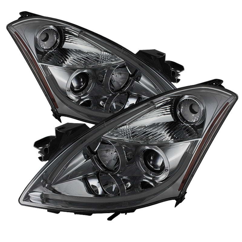 Spyder Nissan Altima 4Dr 10-12 Projector Headlights Light DRL LED Halo Smke PRO-YD-NA104D-LTDRL-SM 5076854 5076854 Photo - Primary