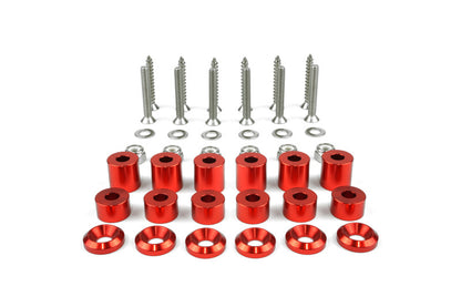 BuiltRight Industries 42 Piece Tech Plate Mounting Hardware Kit - Red 201022 201022 Photo - Primary