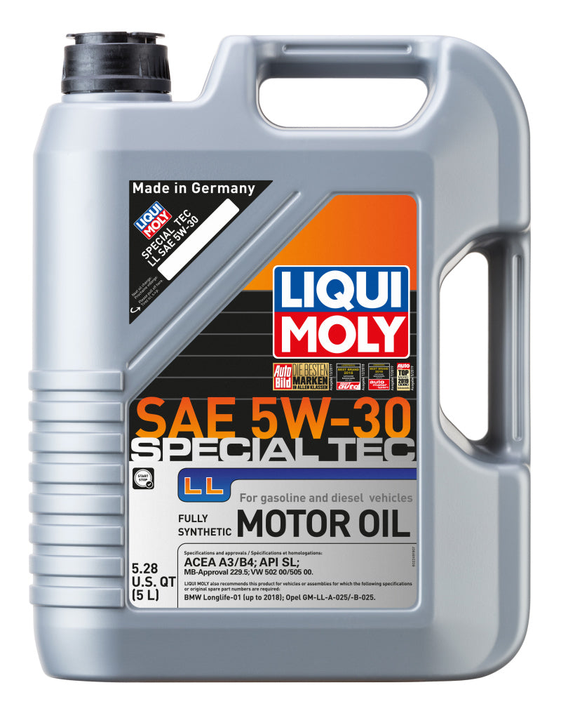 LIQUI MOLY 5L Special Tec LL Motor Oil SAE 5W30 2249 2249 Photo - Primary