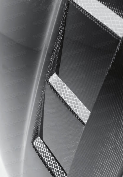 Seibon TS Carbon Fiber Hood Nissan 370Z / Fairlady Z (Z34)* 2009-2012 HD0910NS370-TS Photo - Primary
