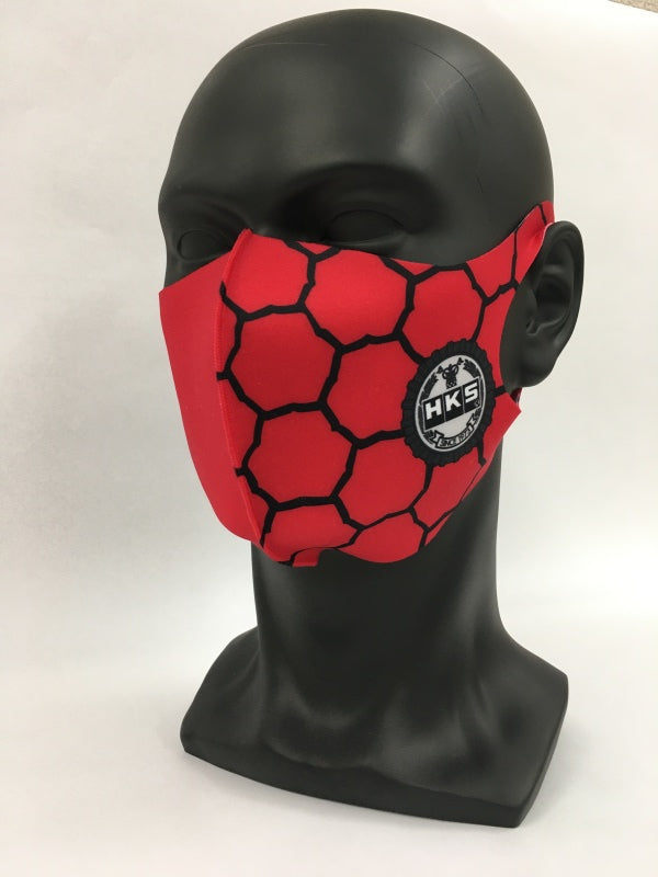 HKS Graphic Mask SPF Red - Medium 51007-AK319 51007-AK319 User 1