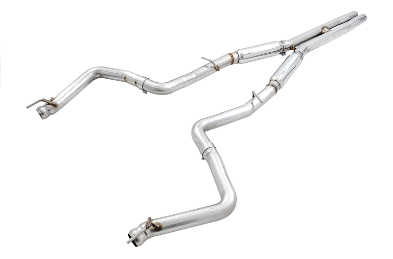 AWE Tuning 2015+ Dodge Challenger 5.7L Track Edition Exhaust - Chrome Silver Quad Tips 3015-42144 3015-42144 Photo - out of package