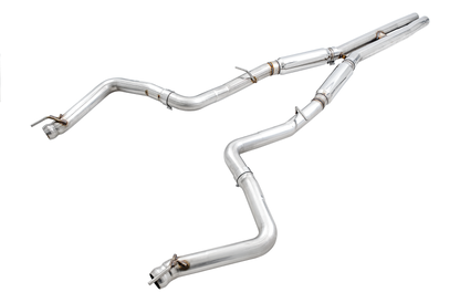 AWE Tuning 2015+ Dodge Challenger 5.7L Track Edition Exhaust - Chrome Silver Quad Tips 3015-42144 3015-42144 Photo - out of package