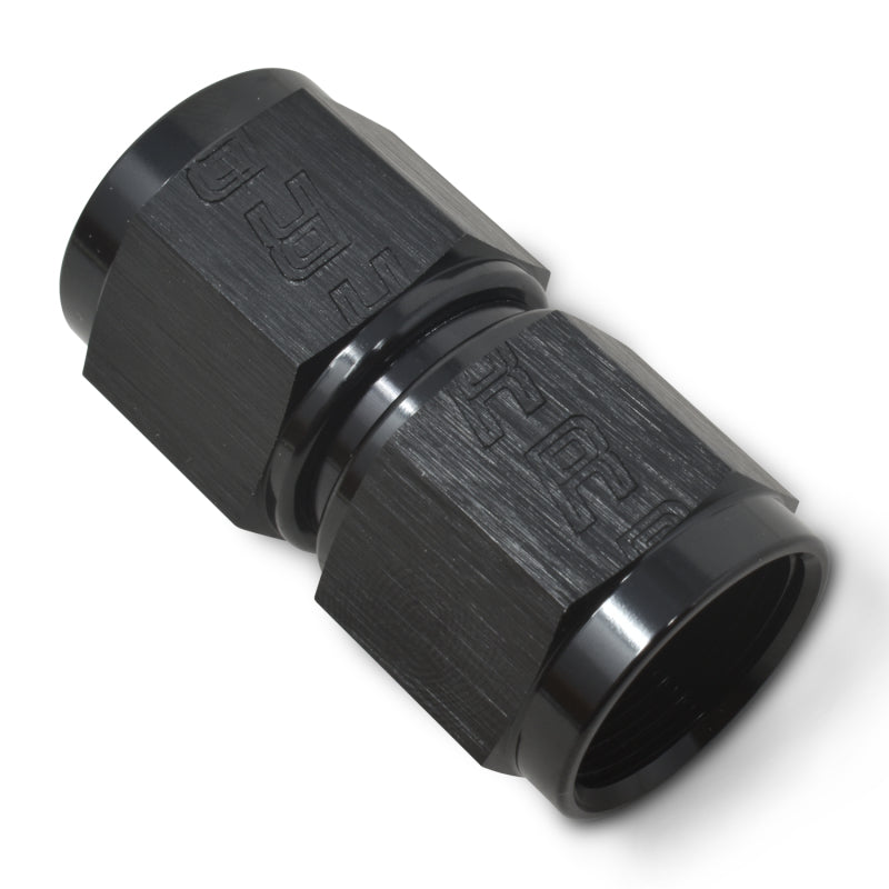Russell -8 AN Straight Swivel Coupler (Black Finish) 640013 Photo - out of package