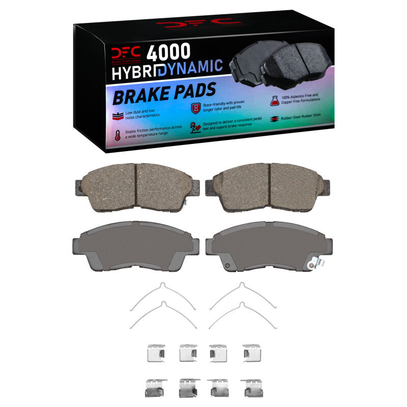DFC DFC 4000 HybriDynamic Brake Pads Brakes, Rotors & Pads Brake Pads - OE main image