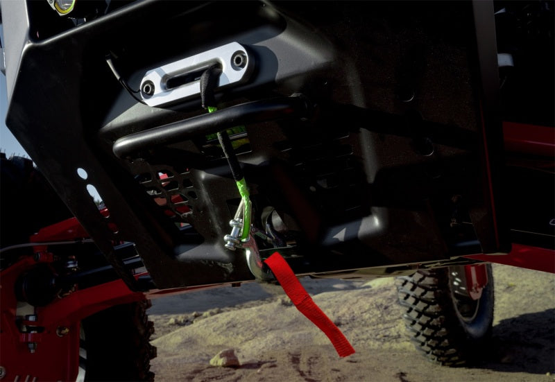 Voodoo Offroad Summoner 4500lb UTV Winch w/ 50ft Synthetic Rope P000025 P000025 Photo - Mounted