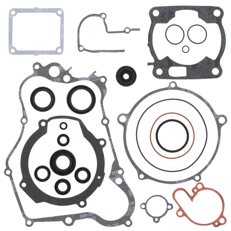 Vertex Pistons Vertex Gaskets 1992 Yamaha YZ125 Complete Gasket Kit w/ Oil Seals 811634 811634 Photo - Primary