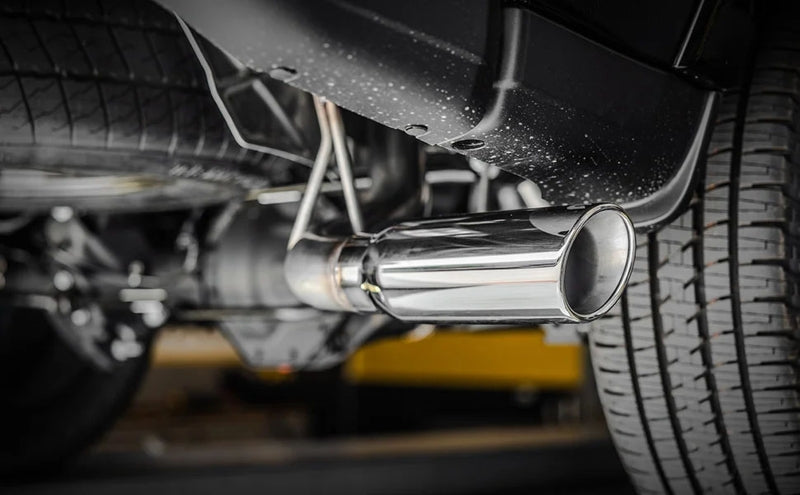 Magnaflow 25+ Ram 1500 V6 3.6L SPEQ Series Stainless Cat-Back Performance Exhaust System 19683 19683 Photo - Mounted